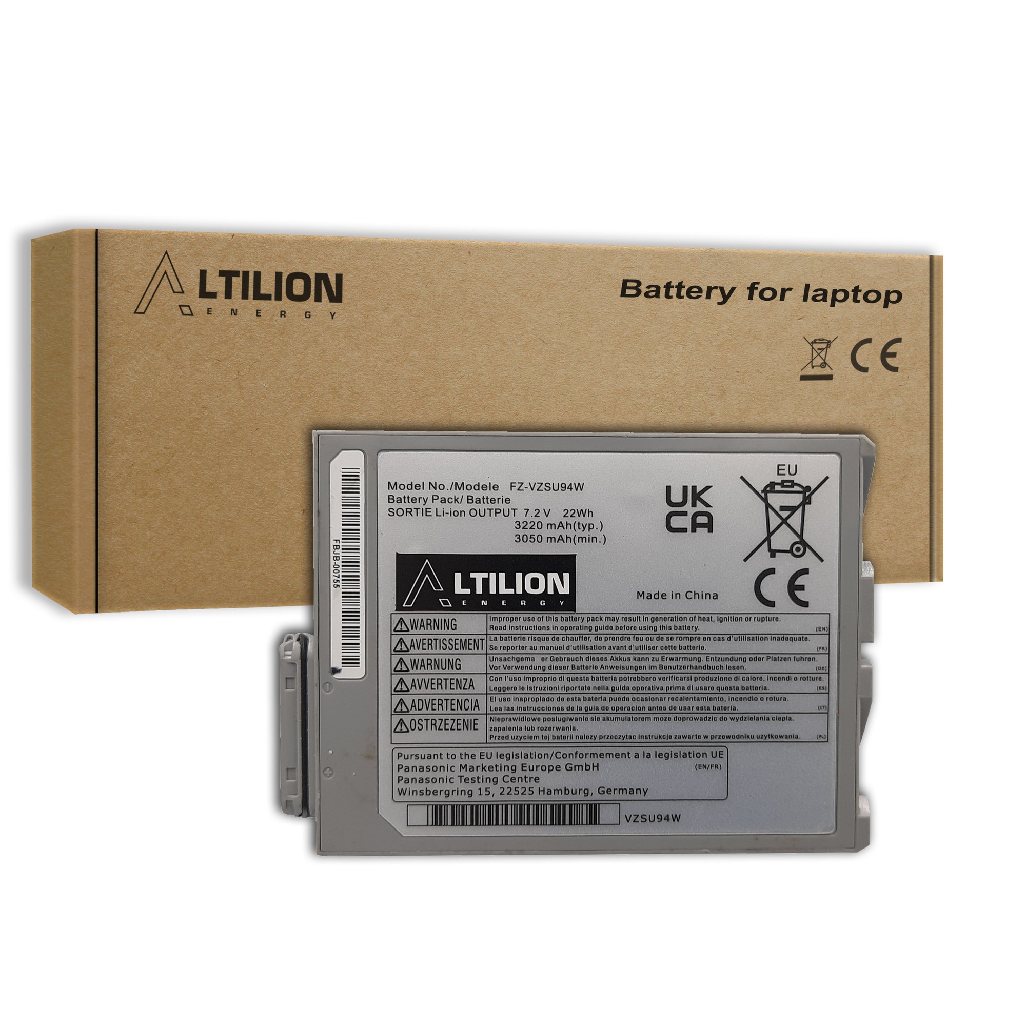 Baterie FZ-VZSU94W FZ-VZSU95 pentru Panasonic Toughpad FZ-B2 / FZ