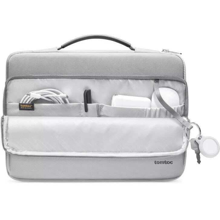 Geanta pentru laptop, tomtoc, 14 inch, Gri