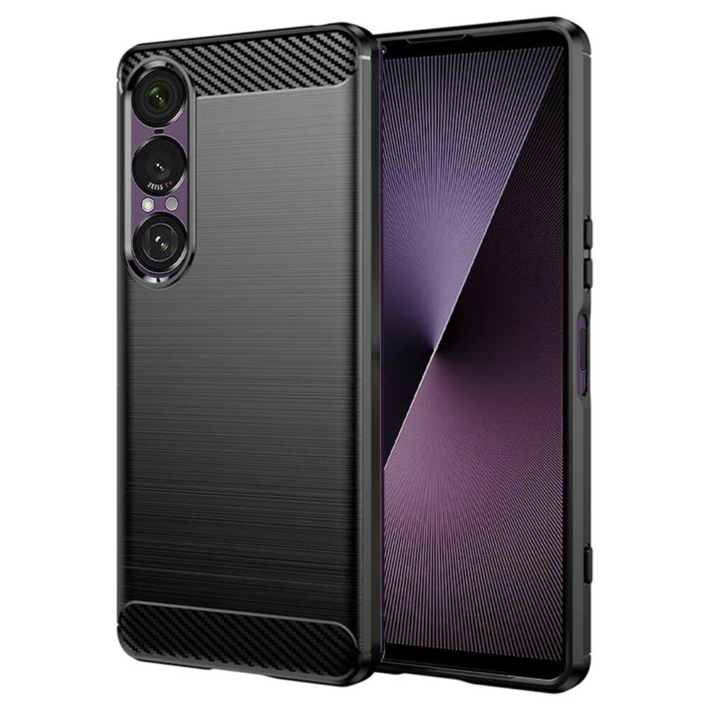 Verco Custodia A Libro Con Porta Carte Per Sony Xperia 1 V (2023), Pelle PU, Chiusura Magnetica, Funzione Stand, Oro Rosa