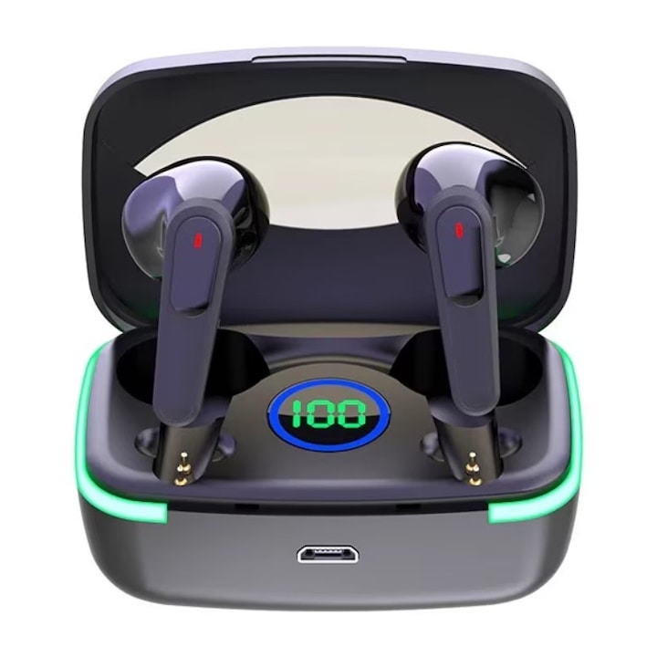 Безжични слушалки M80 Bluetooth 5.4 TWS, за уши