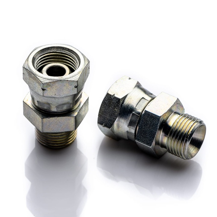 POLBERIS szűkítő, 5/8" - 1/2", BSP G Rp, horganyzott acél, belső/külső menet, 60°