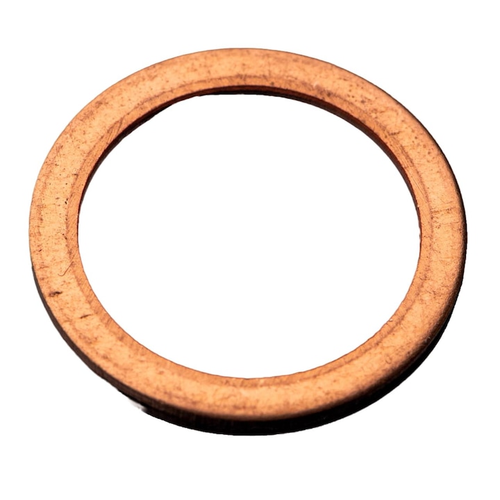 Garnitura de etansare POLBERIS, din cupru, 24x29x1.5mm, filet exterior, rezistent la rugina si temperaturi ridicate, auriu