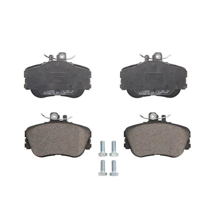 Trucktec Mercedes fékbetét készlet