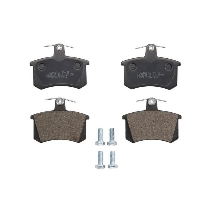 Trucktec fékbetét készlet Alfa Romeo