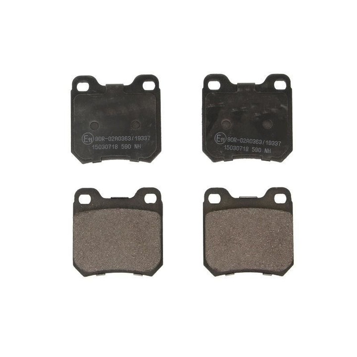 Trucktec Opel első fékbetét készlet