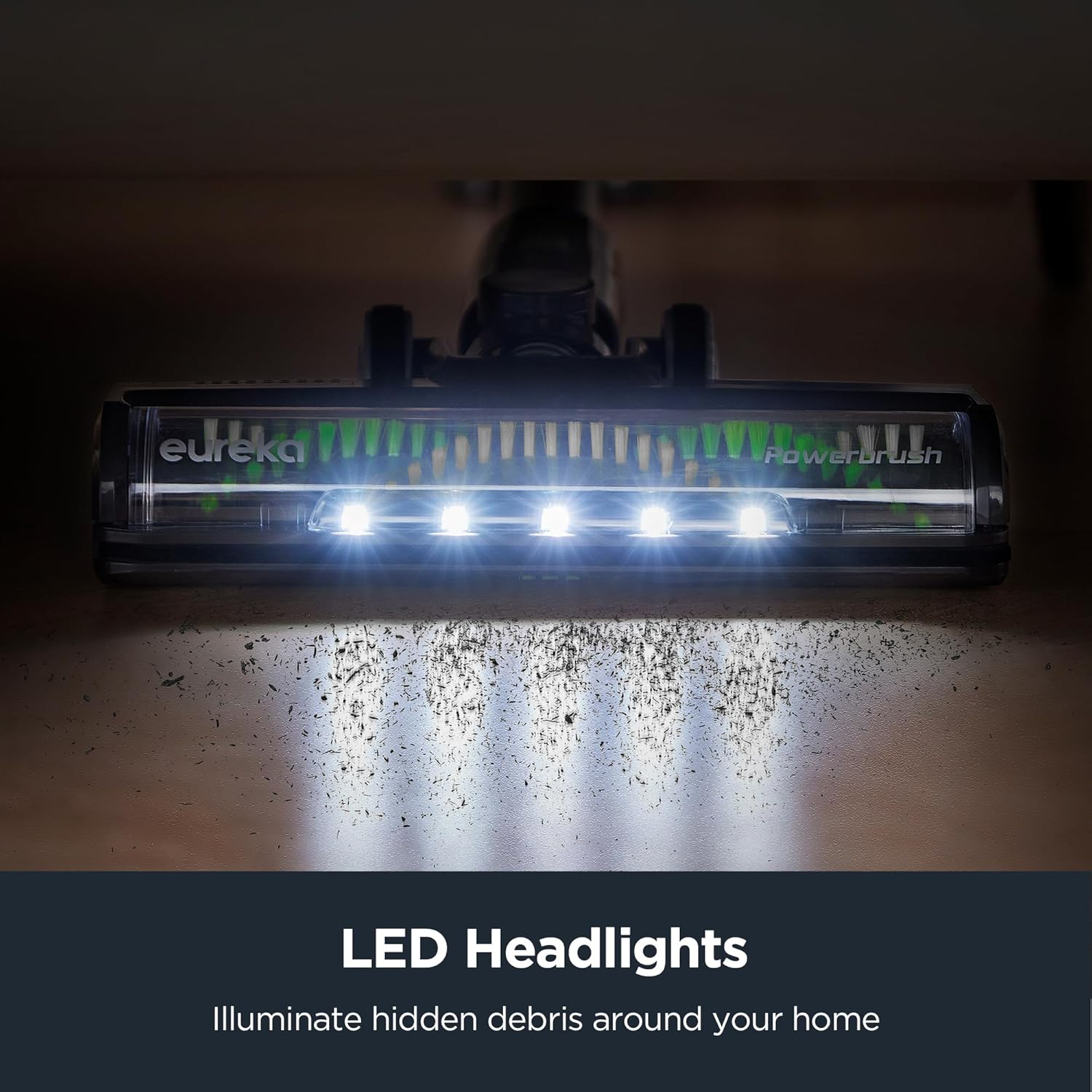 Aspirator vertical Eureka, fără fir, 2 baterii detasabile, putere mare, sistem de filtrare HEPA, 2.4kg, 0.6l