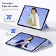 Ultra vékony tok kompatibilis Samsung Galaxy Tab S10 Lite / S10 FE 10.9" (2025) készülékhez, TPU szilikon, Smart Cover - Levendula