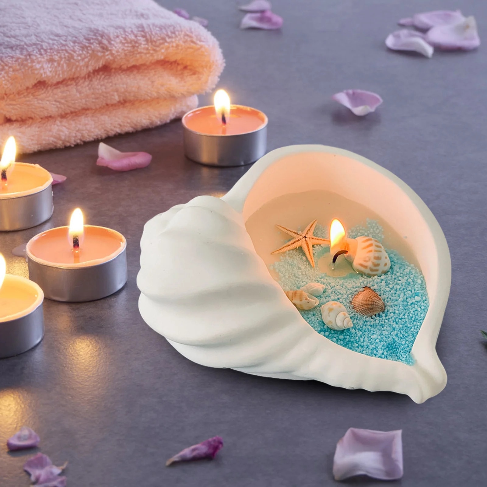 Lumanari decorative din ceara de soia cu ulei esential, tema