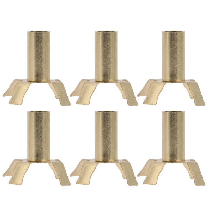 6 db 3x3x3cm-es kanóctartó készlet templomi dekorációhoz