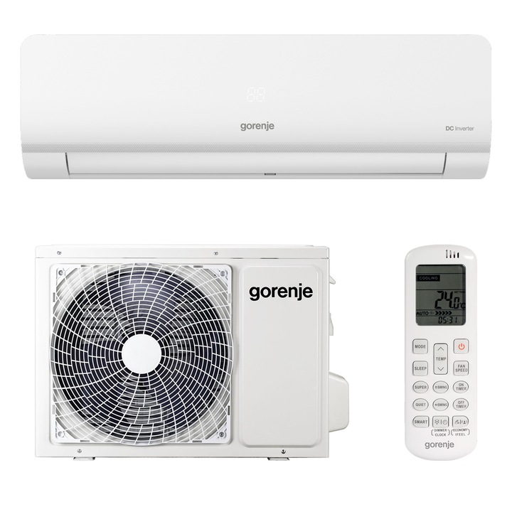 Gorenje Rea 3.5 kW inverteres split klíma csepptálca fűtéssel, A++/A+, beépített WiFi, REA35 KC