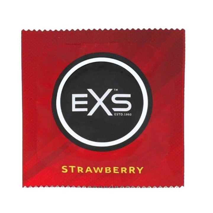 Prezervative EXS Strawberry, 50 bucati