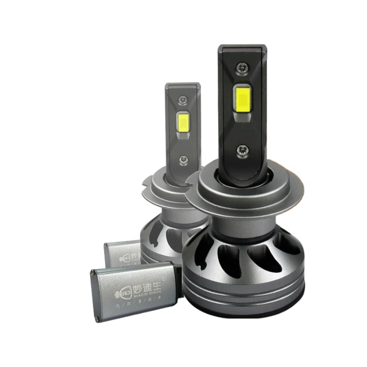 Set de 2 becuri led CSP Xentech Light F9A soclu H7 30 watti per bec