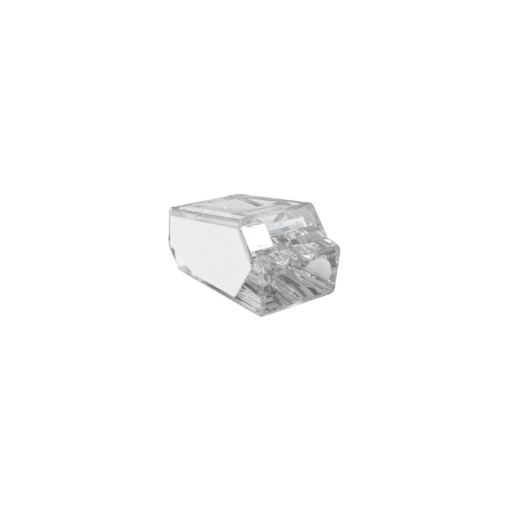 Conector de instalare pentru cabluri rigide 2x 0,5-2,5mm2 Alb EDO202 EDO Technic
