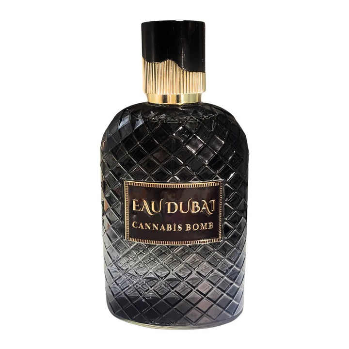 EAU DUBAI Cannabis Bomb Eau de Parfum, 100 ml, fekete, unisex