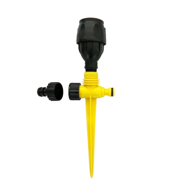 Aspersor rotativ 360 gradina plastic, set 2 piese