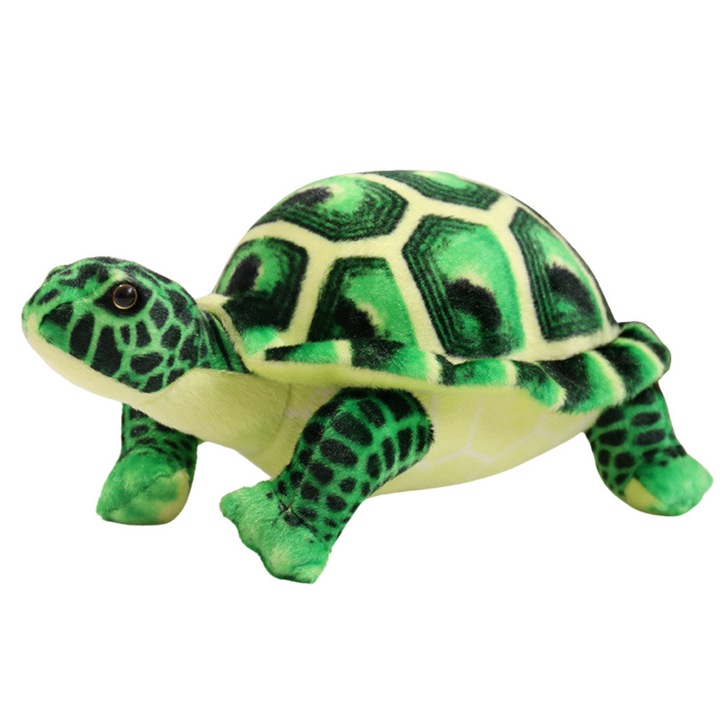 Jucarie de plus, LEAN TOYS, 25 cm, Verde