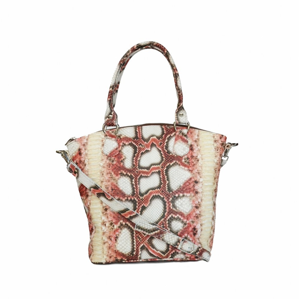 Geanta dama,Zea,piele naturala,snakeskin