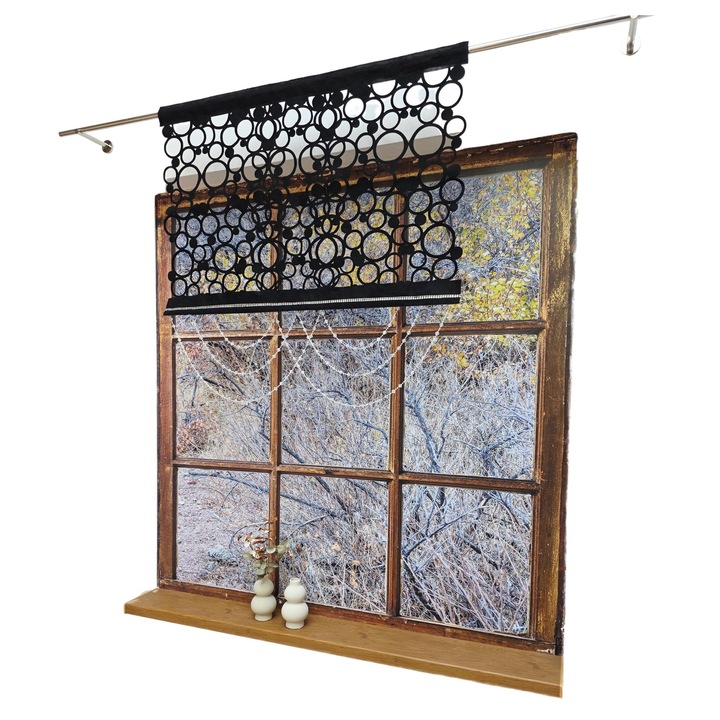 Панел Глория 100x100 Черен