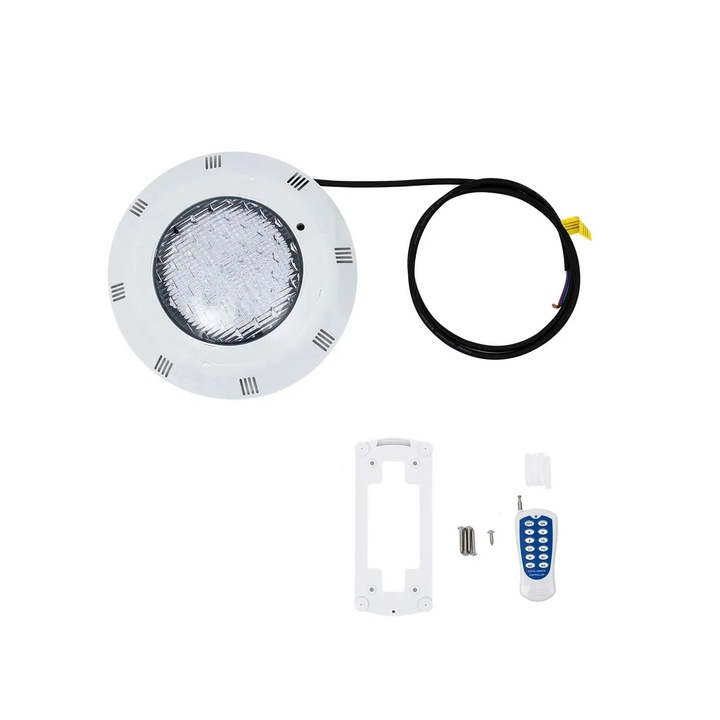 LED medencevilágítás, IP68 vízálló, 460 LED, 11 üzemmód, fehér