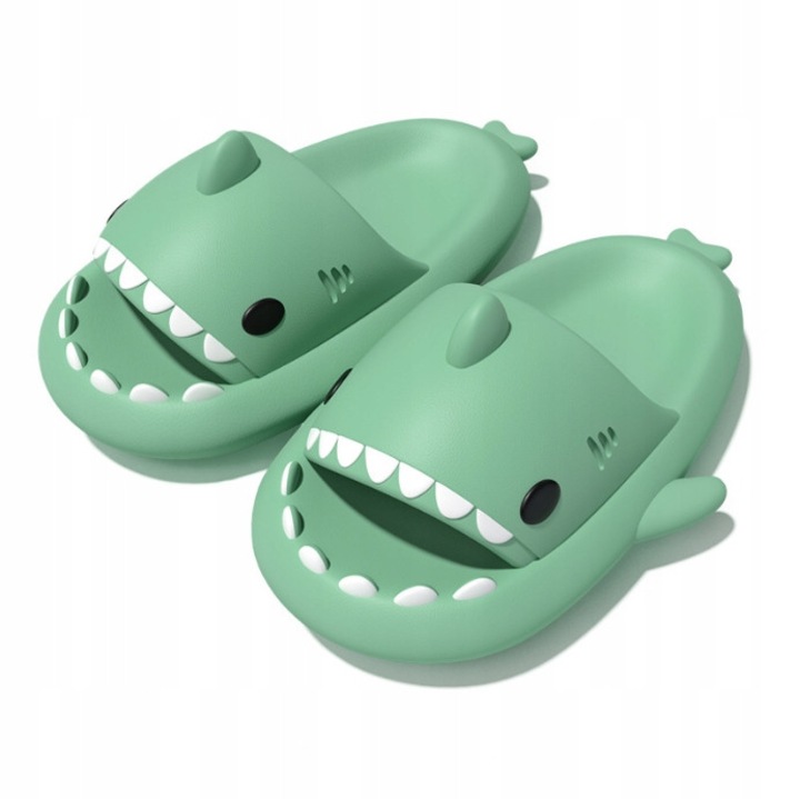 Slapi, model sh-1k 23, marime 36-37, culoare verde, antiderapanta, usor de curatat, usori, durabili