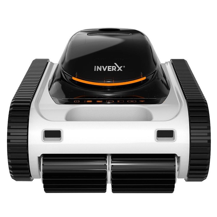 Robot de piscina fara fir X-Warrior X60, pentru piscine de pana la 20 m lungime, pana la 6 ore de functionare, Aplicatie mobila