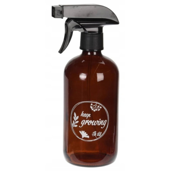 Spray pentru plante, Progarden, sticla, 500ml, 21cm, culoare bruna