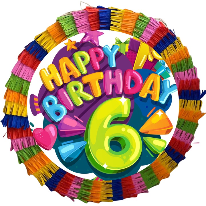 Pinata copii TABSTORE Jumbo XXL multicolor 35cm