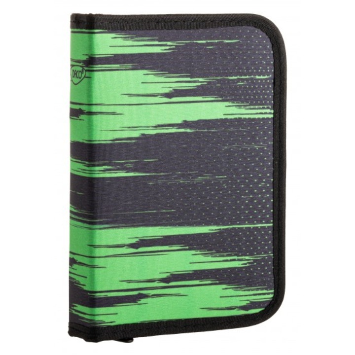 Penar neechipat, Daco, 19.5 x 13 x 3.5 cm, negru/verde