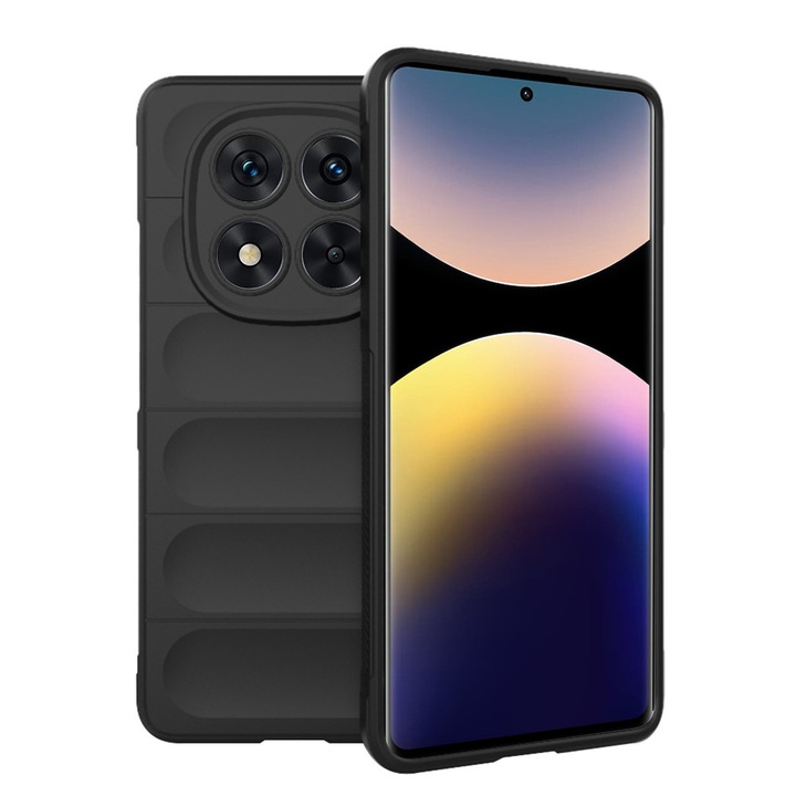 Husa telefon Magic Shield Xiaomi Redmi Note 14 Pro 5G / Poco X7 Negru