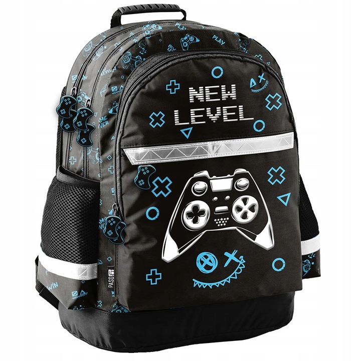 Ghiozdan scolar PASO PADS Level, 42x29x17cm