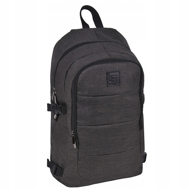 PASO спортна раница, водоустойчива, 50x32x16см, сива