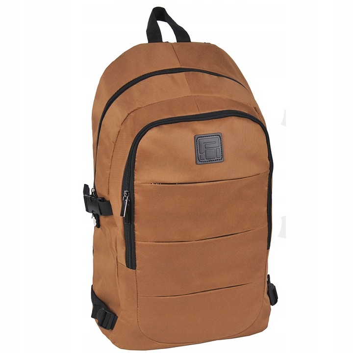 Ghiozdan scolar, PASO, BeUniq, Rucsac, 2 compartimente, Maro PPBR-1080