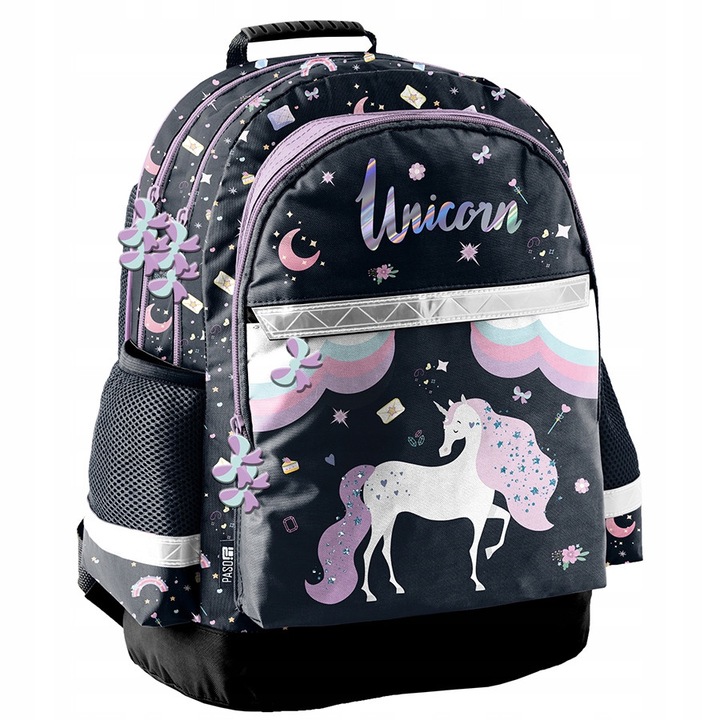 Iskolatáska PASO, többszínű, 42x29x17cm, 19l