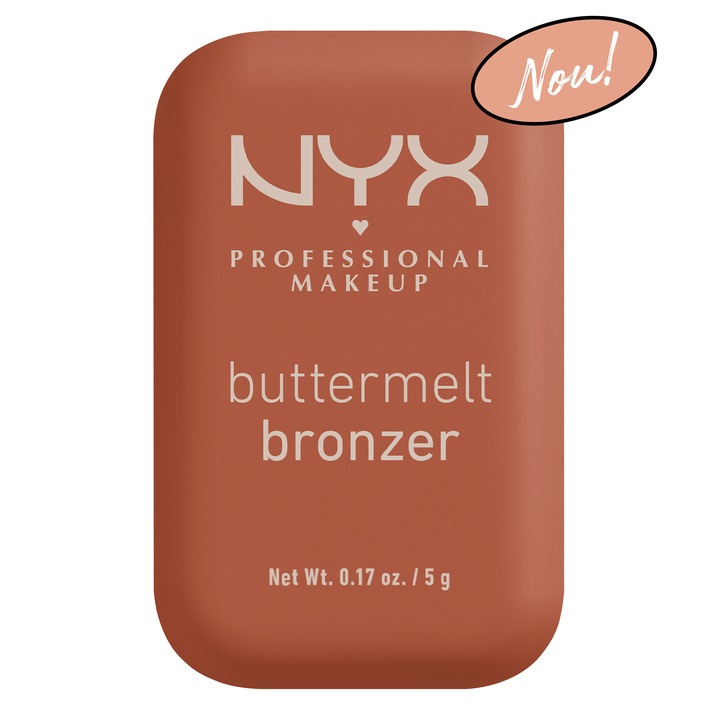 NYX Professional Makeup Powder 03.5 Butta'd Down bronzosító púder, Krémes formula, 12 órás tartósság, Nem fakul, 5 g