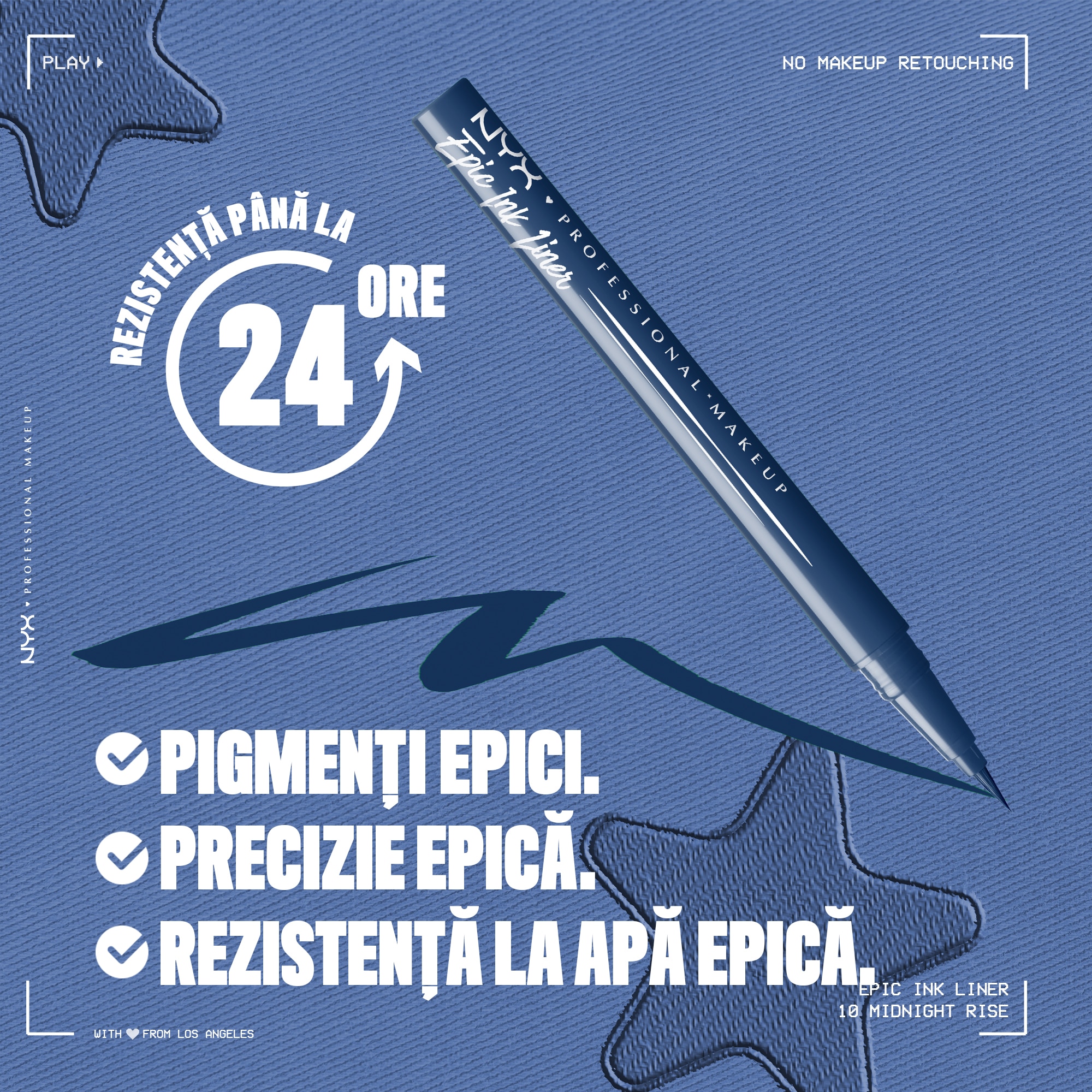 Tus lichid pentru ochi NYX Professional Makeup 10 Midnight Rise