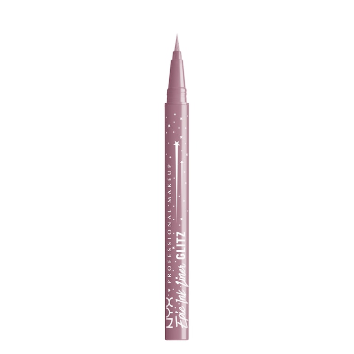 Tus lichid pentru ochi cu sclipici NYX Professional Makeup 03 Shimmer Stitch, rezista pana la 24 de ore, waterproof, 1 ml