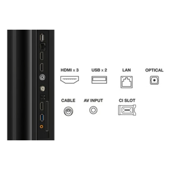 Televizor LED TCL 55P69B, 139 cm, 4K UHD, HDR, Smart TV, control vocal, Dolby Audio, Google TV