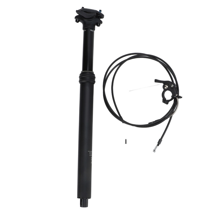 Колче за седалка с вътрешен кабел, алуминий, 5м, водоустойчиво и прахоустойчиво, за велосипеди