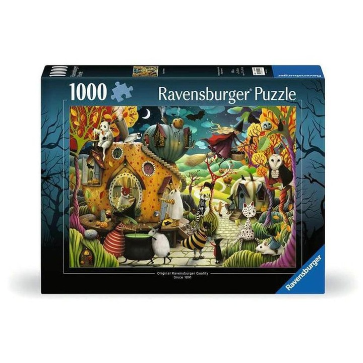 Пъзел Ravensburger от 1000 части - Честит Хелоуин (12000402)
