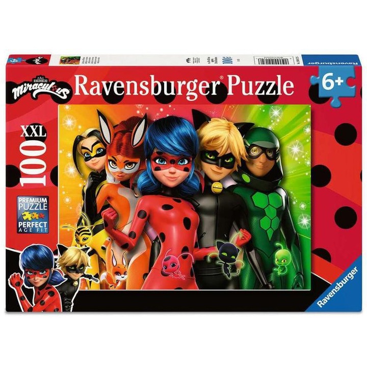 Puzzle 100 db - Miraculous