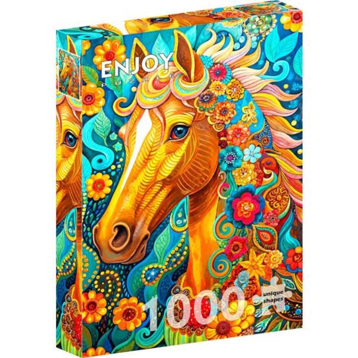 Насладете се на пъзел от 1000 части - Blooming Mane (2256)