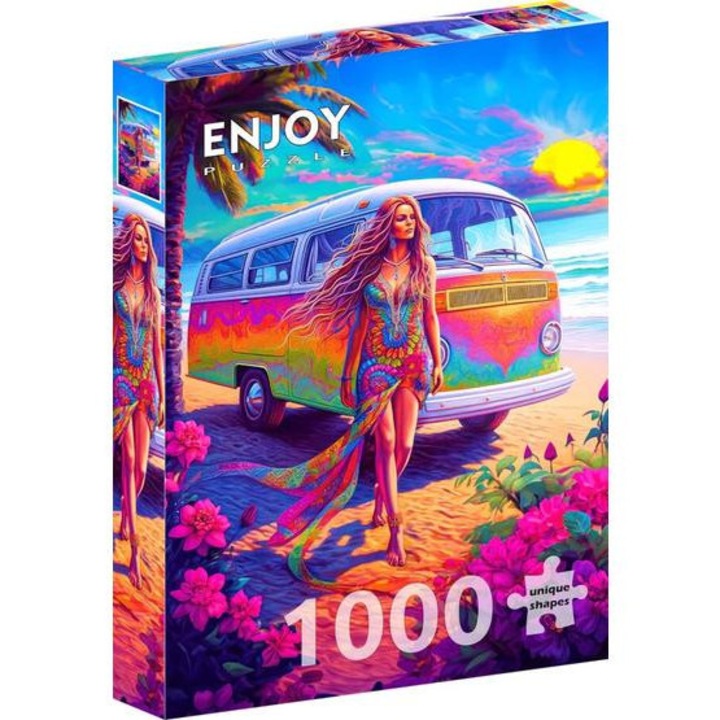 Насладете се на пъзел от 1000 части - Хипи в сърцето (2287)
