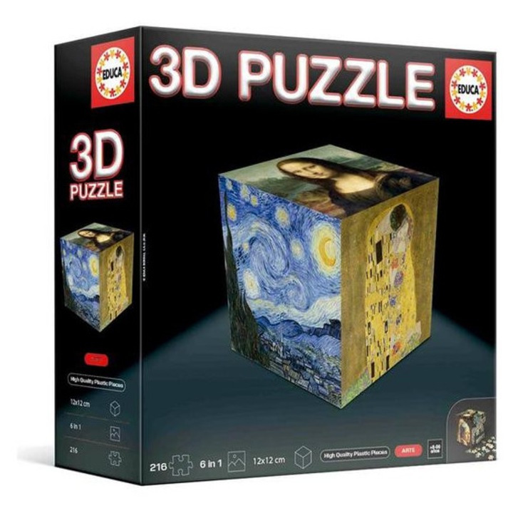 Educa 216 db-os 3D puzzle - Művészet (20123)
