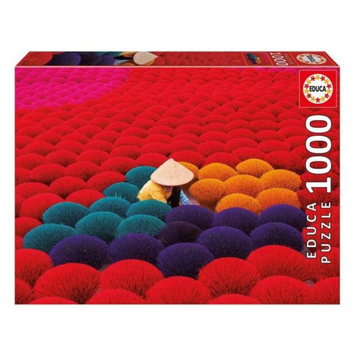 Educa 1000 db-os puzzle - Színes füstölők Vietnámban (20282)