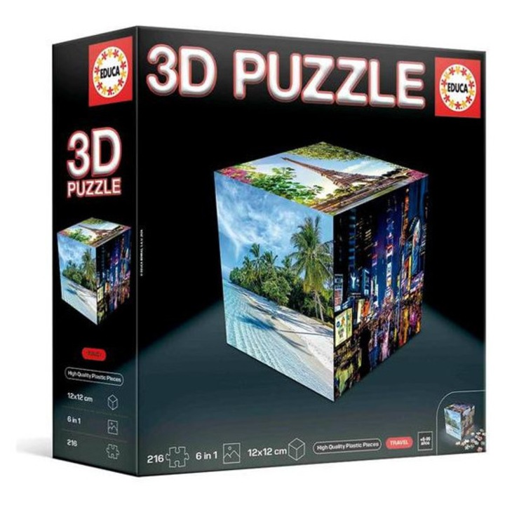 Educa 216 db-os 3D puzzle - Utazás (20124)