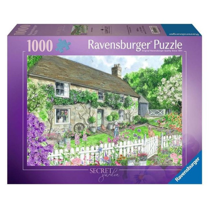 Пъзел Ravensburger от 1000 части - Тайната градина (12001263)