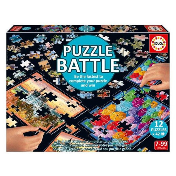 Educa Puzzle párbaj társasjáték - Utazás (20121)