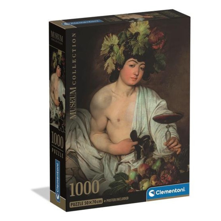 Clementoni 1000 db-os puzzle - Museum Collection - Caravaggio Bacchus (39977)