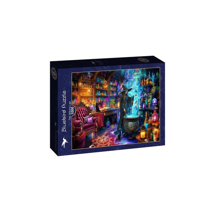 Пъзел Bluebird от 1000 части - Леговището на вещиците (90934)