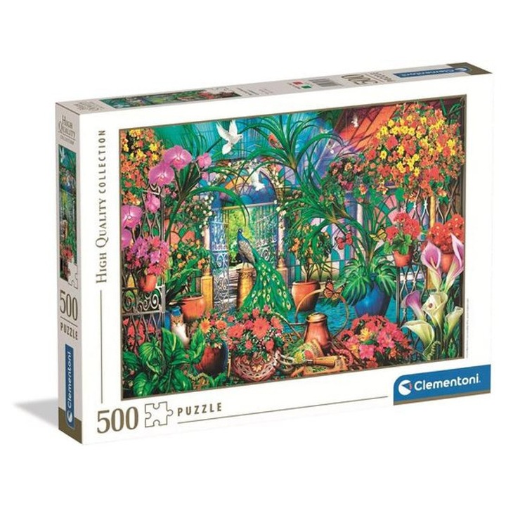 Clementoni 500 db-os puzzle - High Quality Collection - Üvegház (35573)
